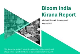 Bizom India Kirana Report (Aug 2020) - Report Banner