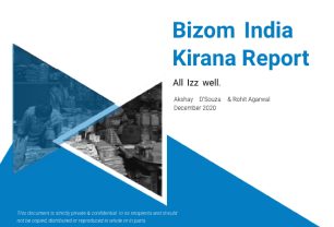 Bizom India Kirana Report (Dec 2020) - Report Banner