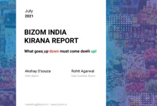 Bizom India Kirana Report (July 2021) - Report Banner