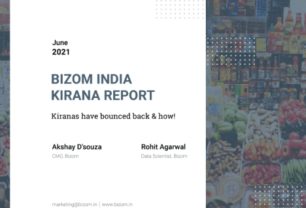 Bizom India Kirana Report (June 2021) - Report Banner