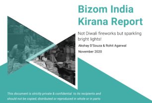 Bizom India Kirana Report (Nov 2020) - Report Banner